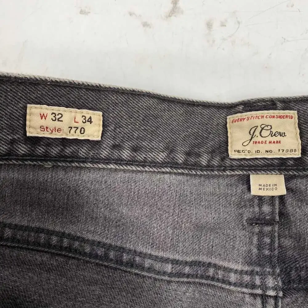 J. Crew Gray 770 Straight Leg Jeans | Men’s Regular 32